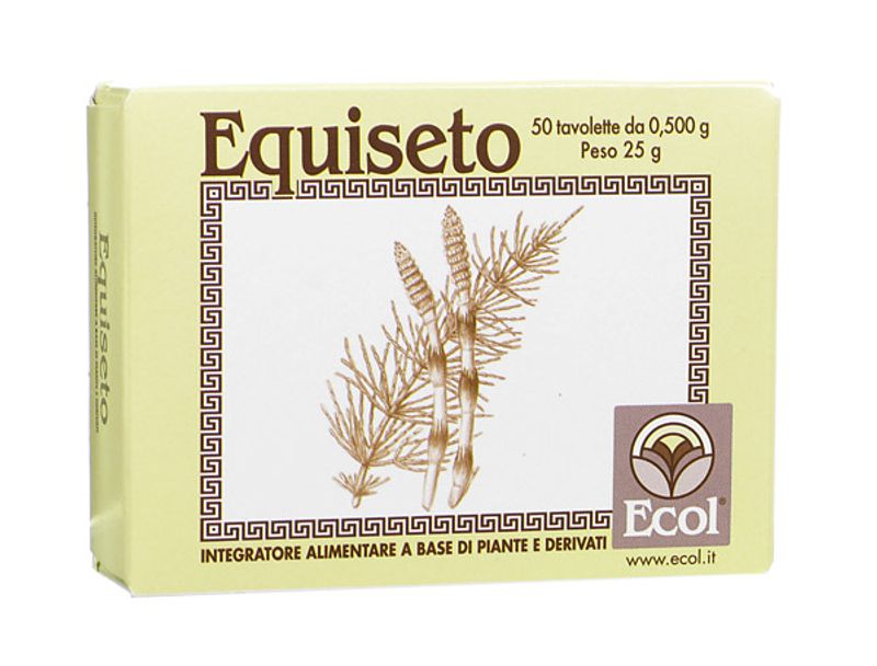 Ecol Equiseto mantiene le fisiologiche funzioni dell'organismo 50 Tavolette-1