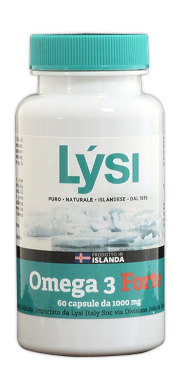 Lysi Omega 3 Forte Olio di pesce Integratore Alimentare 60 capsule-1