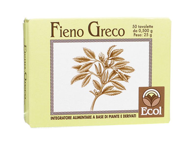 Ecol Fieno Greco mantiene il benessere funzioni fisiologiche aperitive 50 Tavolette-1
