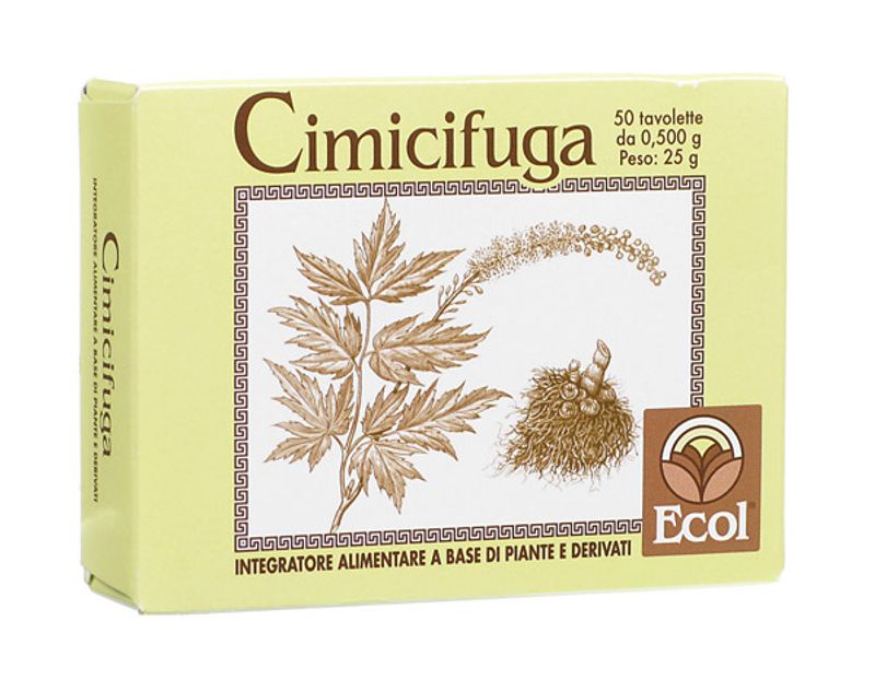 Ecol Cimicifuga menopausa e ciclo mestruale 50 Tavolette-1