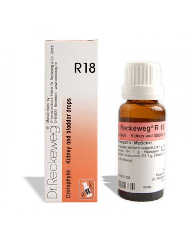 Dr. Reckeweg R18 gocce orali medicinale omeopatico 22ml-1