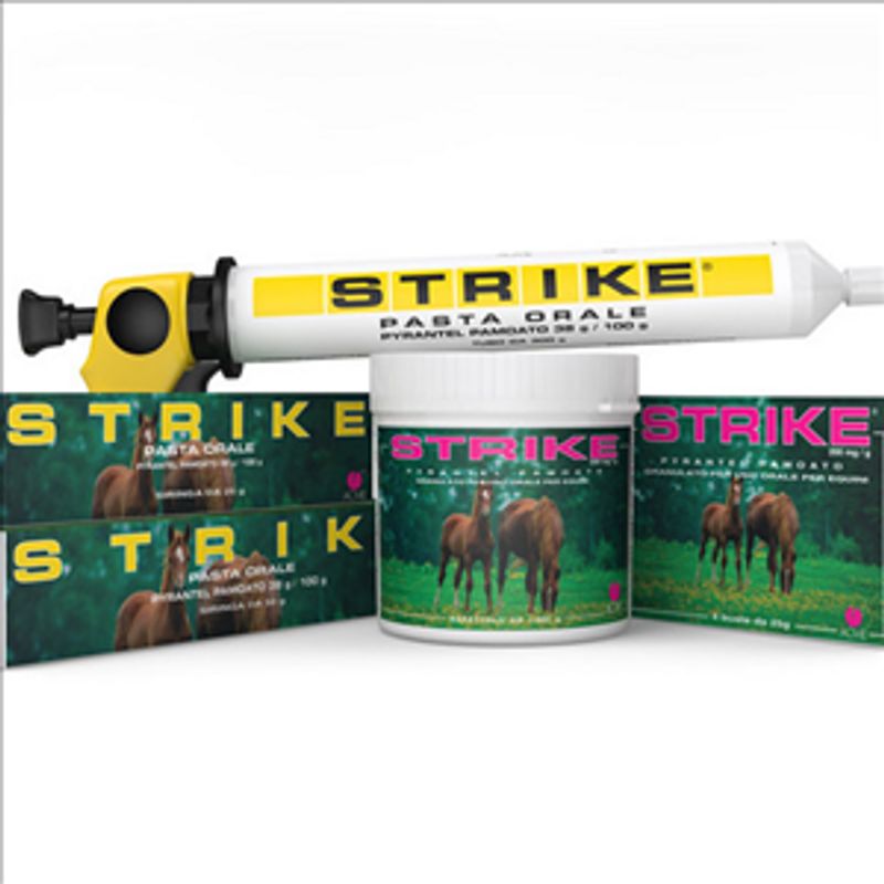 Strike pasta orale per equini siringa da 35 g-1