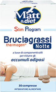 Matt&diet Slim Program Bruciagrassi thermogen notte 30 compresse-1