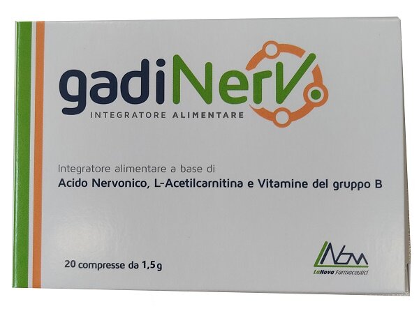 Gadinerv integratore alimentare utile per il sistema nervoso e antiossidante 15 compresse-2