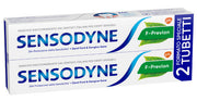 Sensodyne F-Previen Dentifricio Denti Sensibili Gusto Menta Fresca 2x75 ml-2