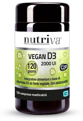 NUTRIVA VEGAN D3 120CPR-1