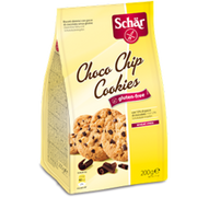 Schar Choco Chip Cookies Biscotti con gocce di cioccolato senza glutine 200g-0