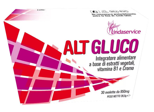 Alt Gluco utile al controllo di glicemia e colesterolo 30 tavolette-2