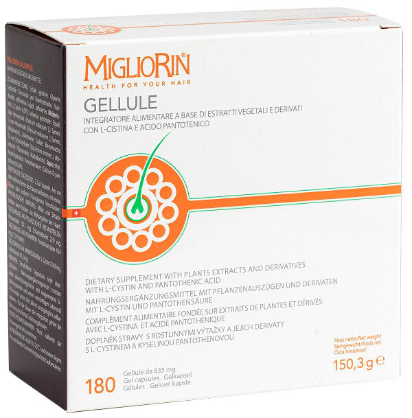 Migliorin Gellule per il benessere di capelli e unghie 180 gellule-2