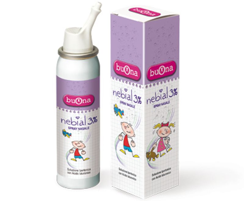 Buona Nebial 3% Spray nasale soluzione salina 100ml-1