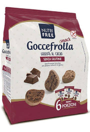 Nutrifree Goccefrolla Snack Golosità Al Cacao Senza Lattosio 6x40g-1
