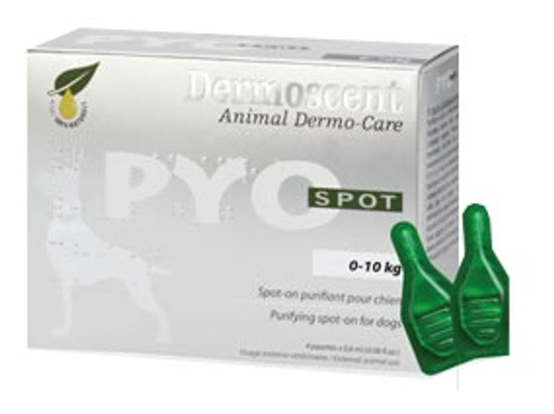 Dermoscent PYO Spot 4 pippette per cane 0-10kg-1