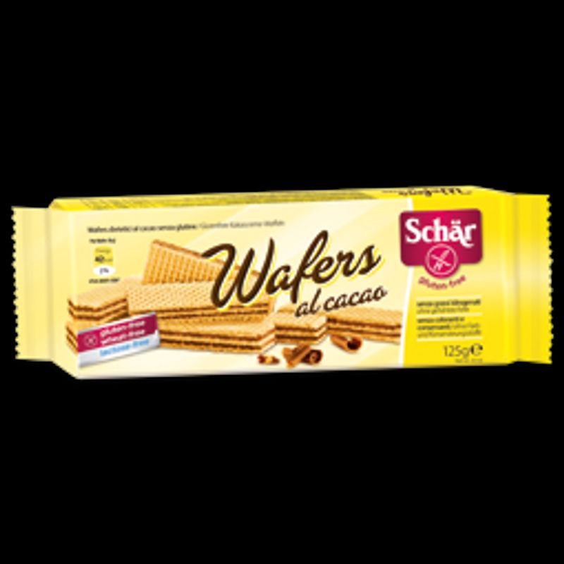 Schar Wafers al cacao senza glutine 125g-1