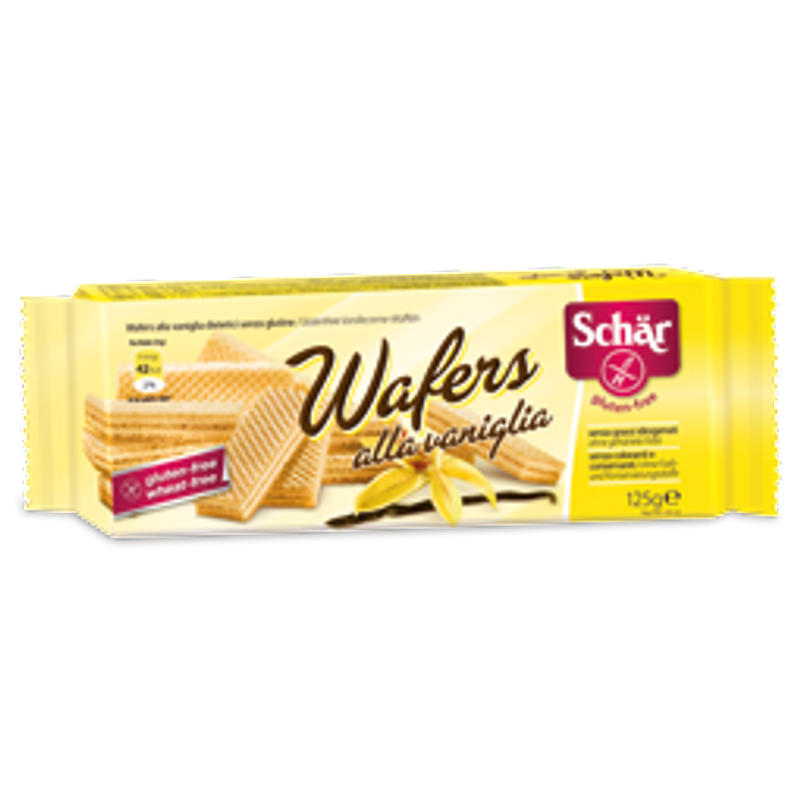 Schar Wafers alla vaniglia senza glutine 125g-0