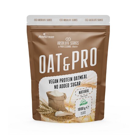 Absolute Oat&Pro Natural Farina Proteica E Vegana 1kg-1
