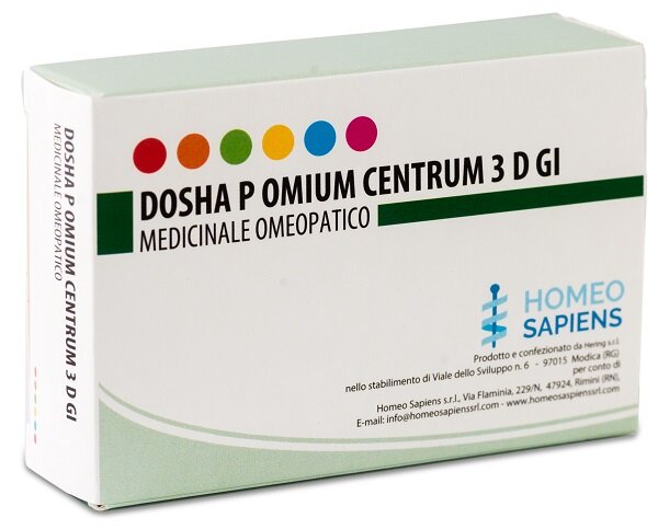 Dosha P Omium Centrum 3 D Gi medicinale omeopatico 30 capsule-2