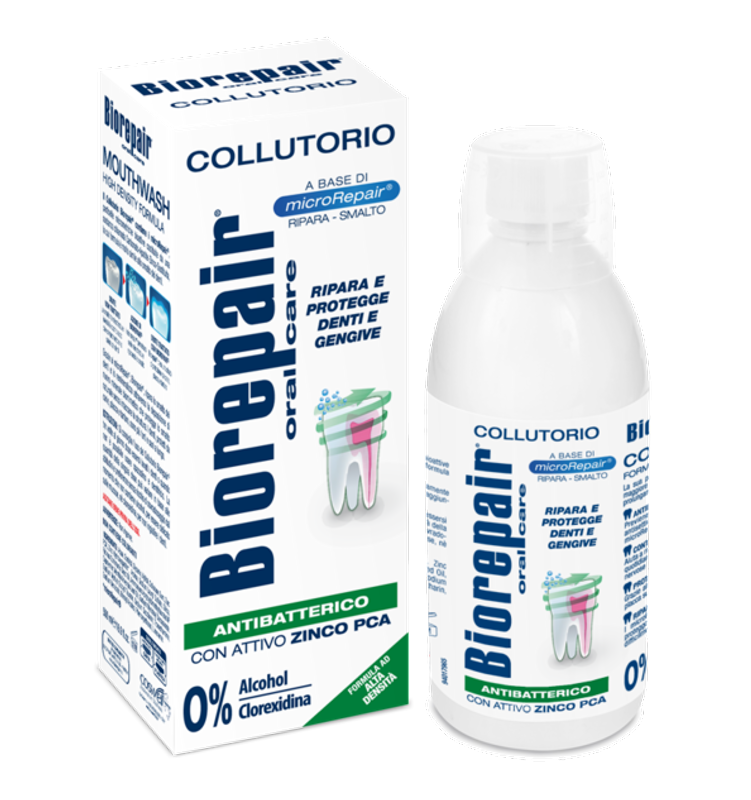 Biorepair Collutorio Antibatterico protezione totale 500ml-1