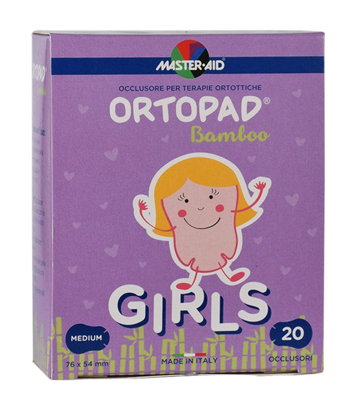 Ortopad Girls Bamboo Medium 20 pezzi dim. 76x54mm-1