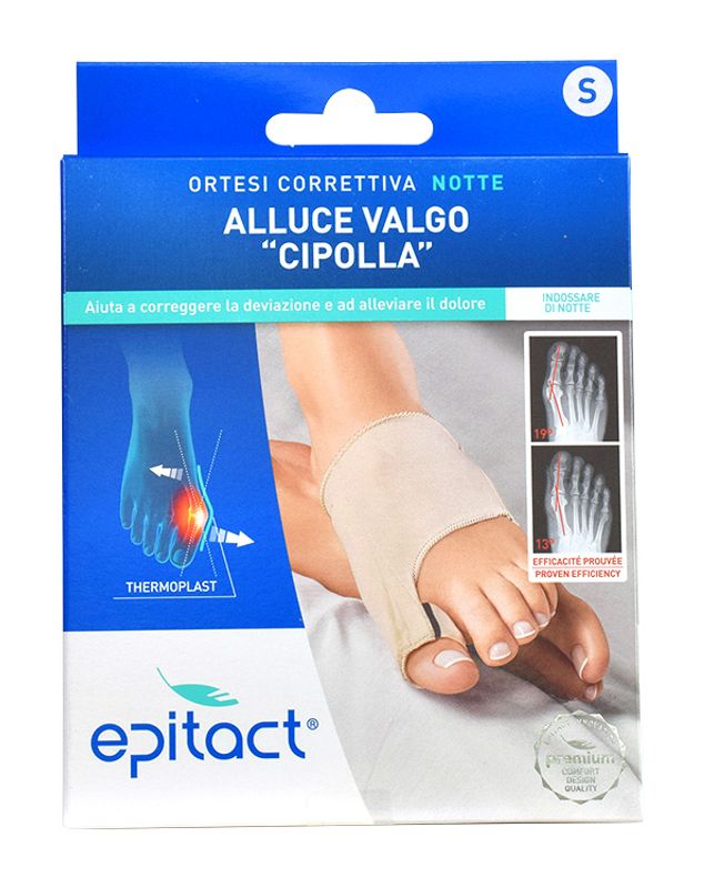 Epitact Alluce Valgo "cipolla" ortesi correttiva notte TG S-1