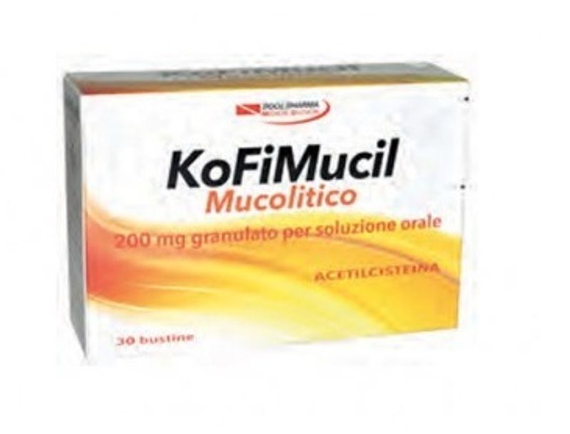 Kofimucil Mucolitico 200mg 30 bustine-1