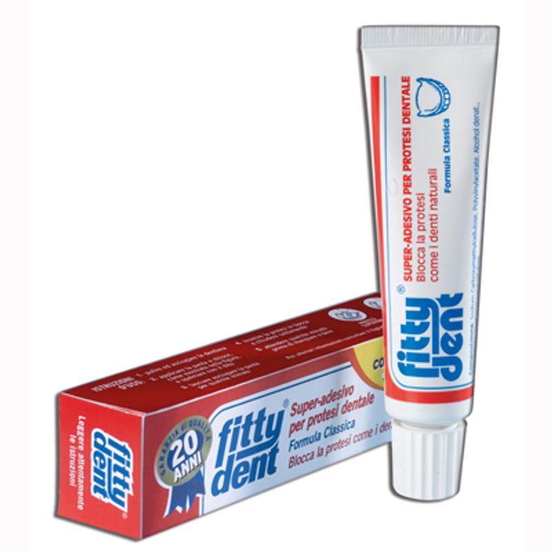 Fittydent Formula Classica Pasta adesiva per protesi mobili 40g-1