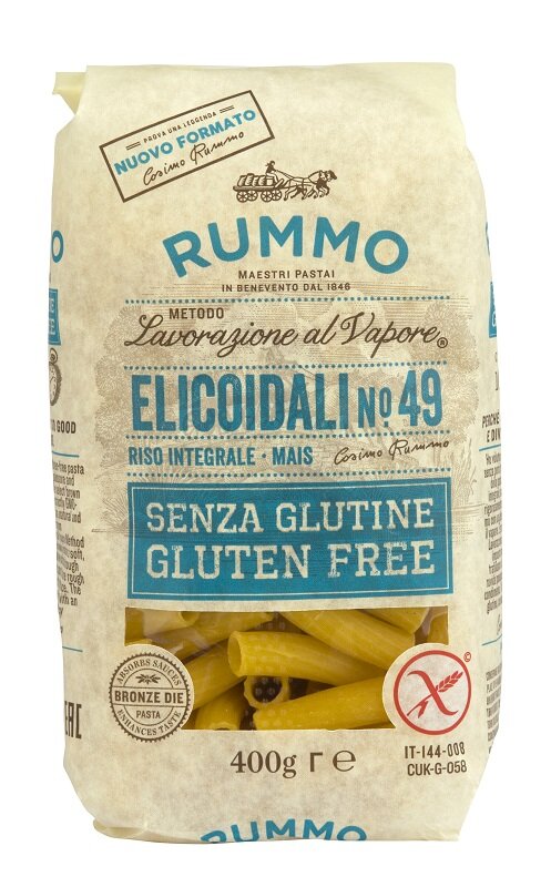 Rummo Elicoidali n.49 di riso integrale e mais senza glutine 400g-1