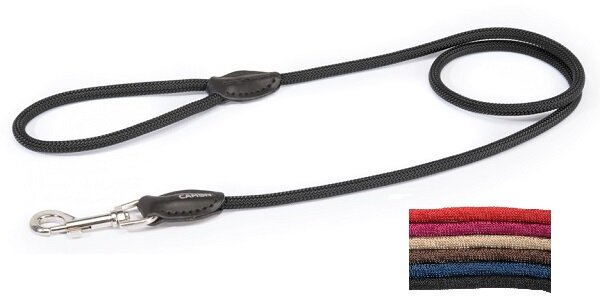 Camon Guinzaglio Per Conduzione In Corda E Nylon Rosso 11x1200mm-1
