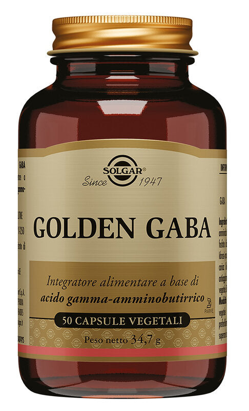 Solgar Golden Gaba 50 Capsule Vegetali-2