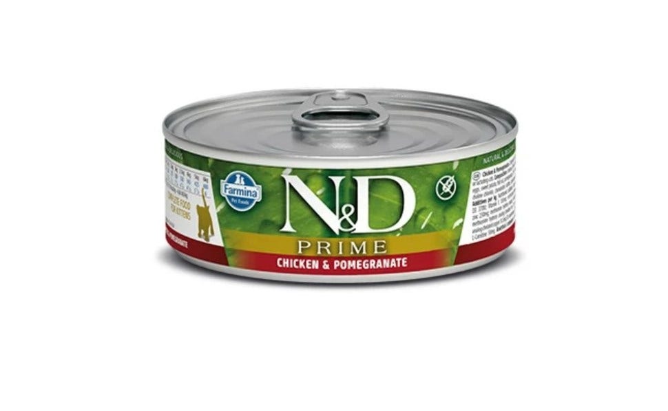 N&D WET CAT PRIME POLL KITT80G-1