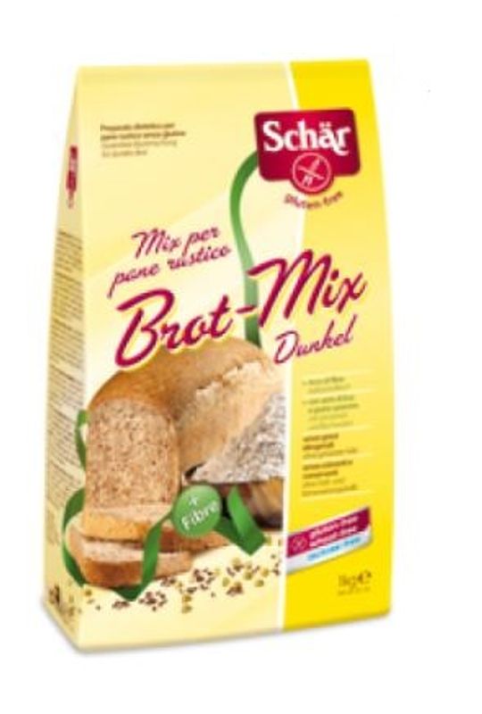 Schar Mix per pane rustico preparato senza glutine 1000g-1