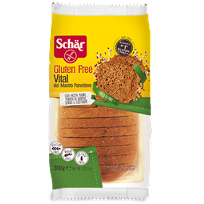 Schar Vital del Mastro Panettiere pane sena glutine con cereali 350g-0