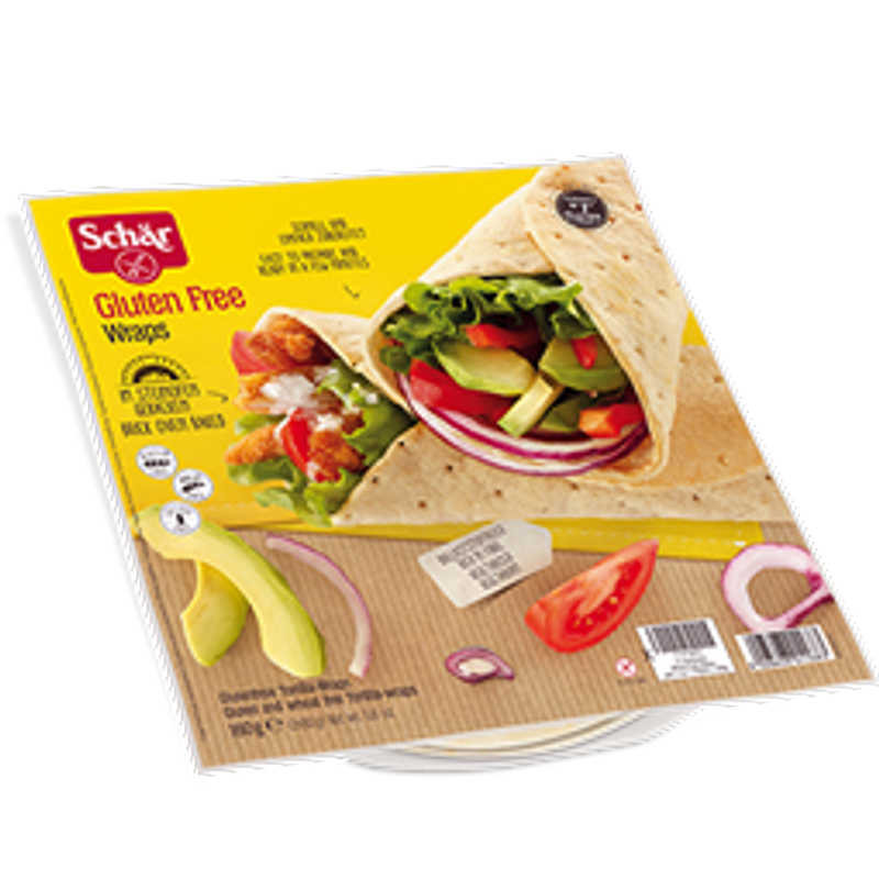 Schar Wraps piadina arrotolata senza glutine 3x80g-0