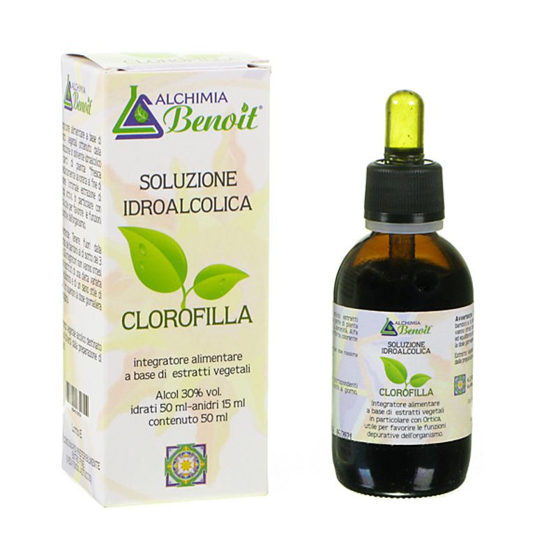 Soluzione Idroalcolica Clorofilla integratore 50 ml-1
