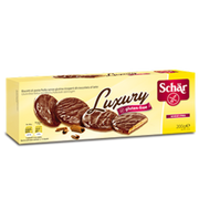 Schar Luxury biscotti ricoperti di cioccolato al latte 200g-0