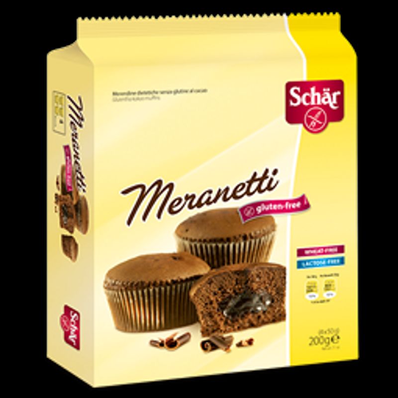 Schar Meranetti muffin ripieno di crema al cacao senza glutine 4x50g-1
