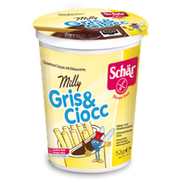 Schar Milly Gris&Ciocc grissini con crema da spalmare al cacao senza glutine 52g-0