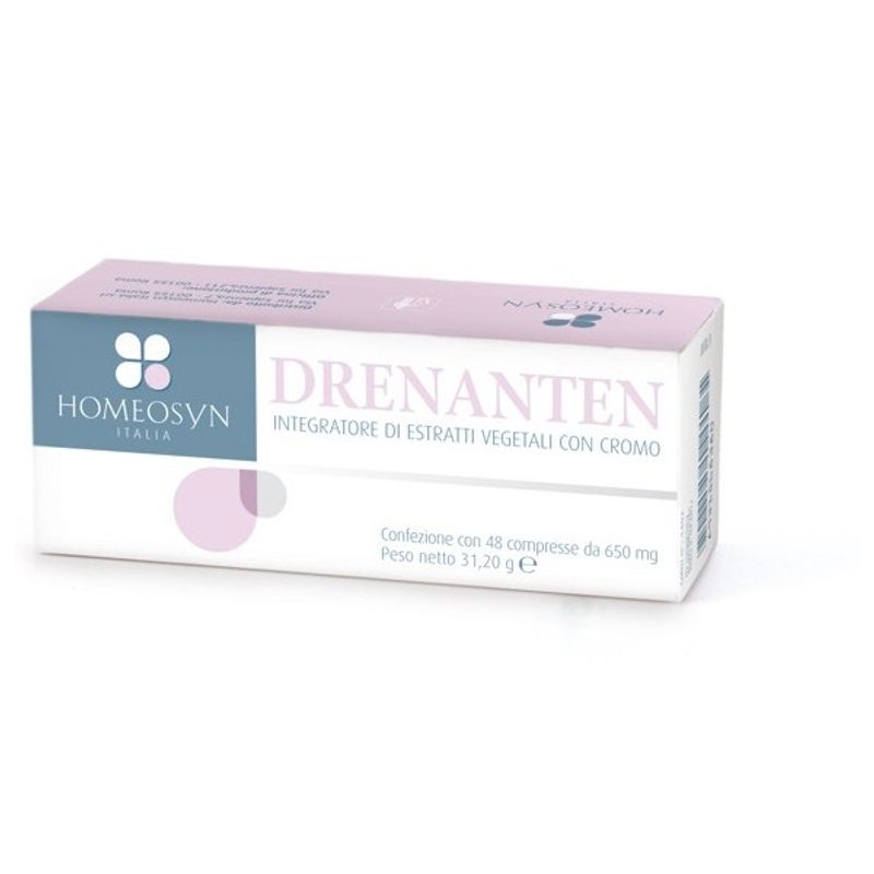 Drenanten Benessere drenante e riduzione edemi linfatici 48 compresse-1