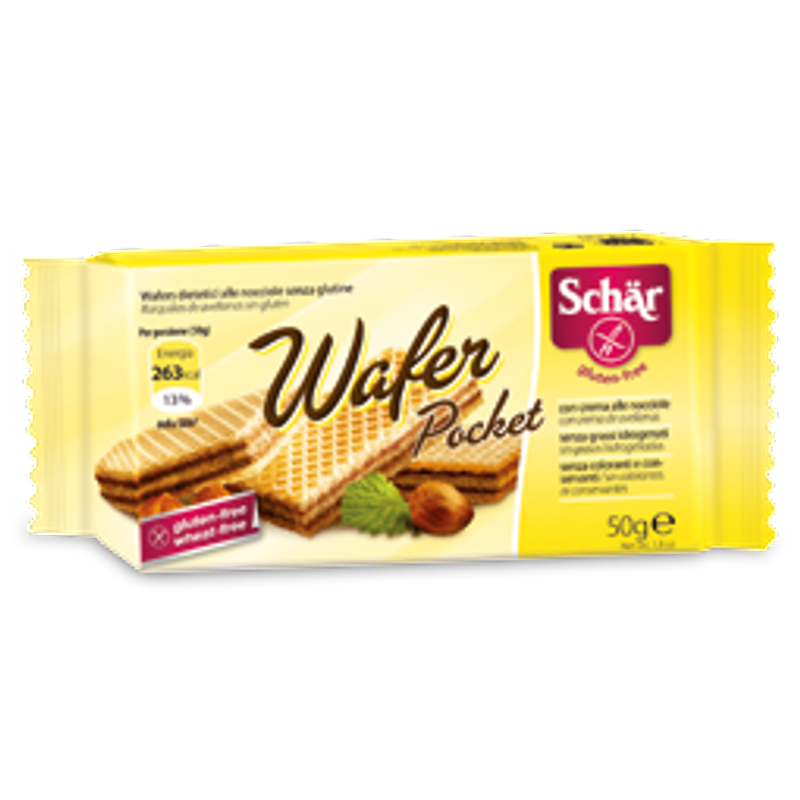 Schar Wafer pocket alle nocciole senza glutine 50g-0