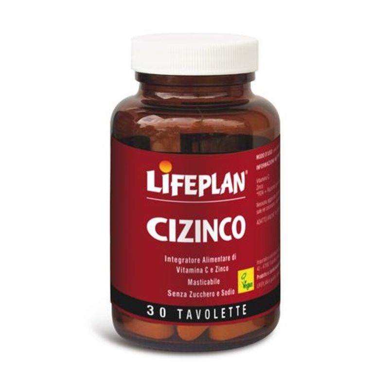 Lifeplan Cizinco Vitamina C e Zinco 30 tavolette-1