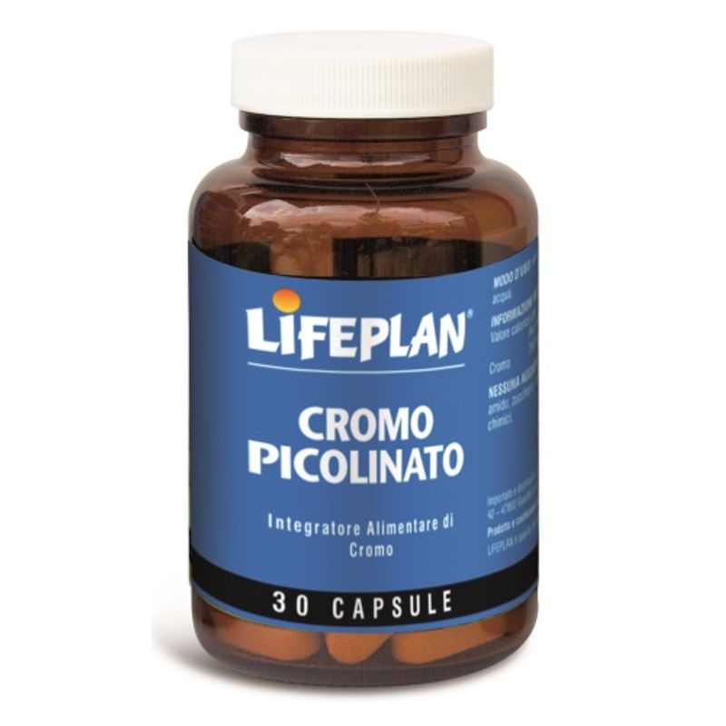 Lifeplan Cromo Picolinato controllo glicemico 30 compresse-1