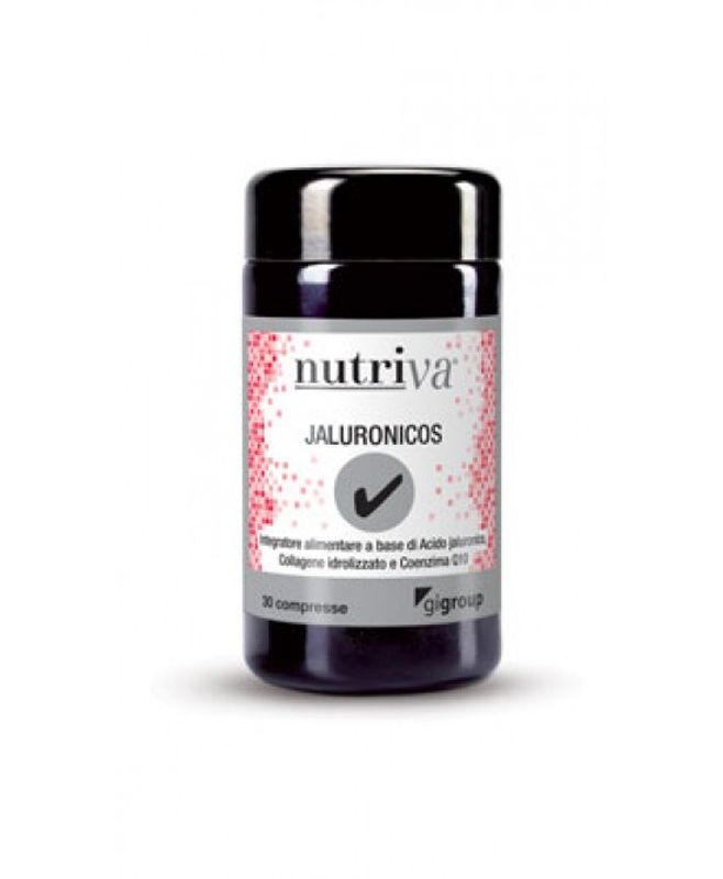 Nutriva Jaluronicos 30 compresse per favorire il fisiologico trofismo dei tessuti-1