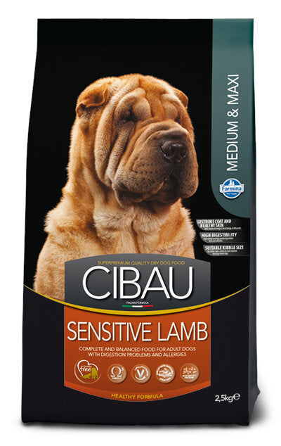 CIBAU SENSITIVE LAMB M&MAX2,5K-1