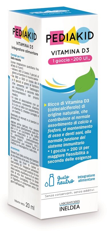 Pediakid Vitamina D3 200UI 20ml-1