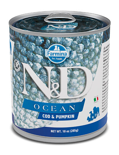 Farmina Natural & Delicious Ocean Con Merluzzo E Zucca Per Cani Adulti 285g-1