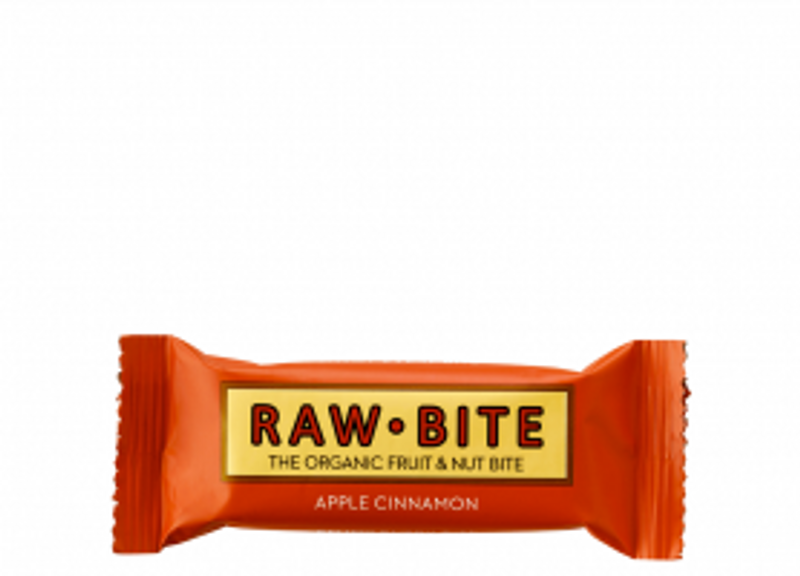 Raw Bite Apple Cinnamon barretta energetica bio gusto mela e cannella 50g-1