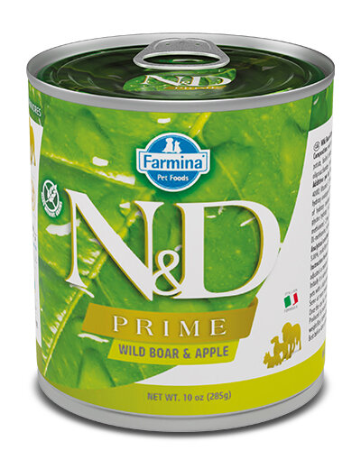 Farmina Natural & Delicious Prime Con Cinghiale E Mela Per Cani Adulti 285g-1