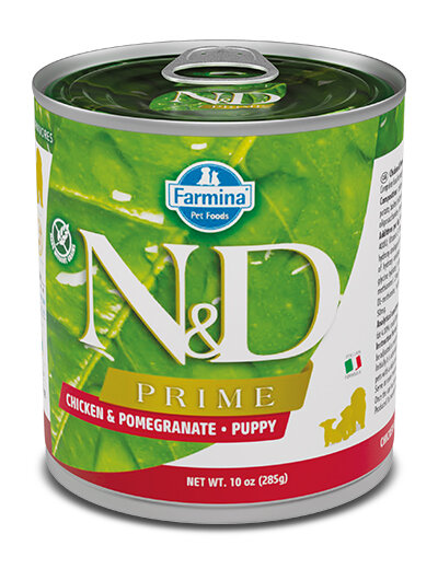 Farmina Natural & Delicious Prime Puppy Con Pollo E Melograno Per Cani Cuccioli 285g-1