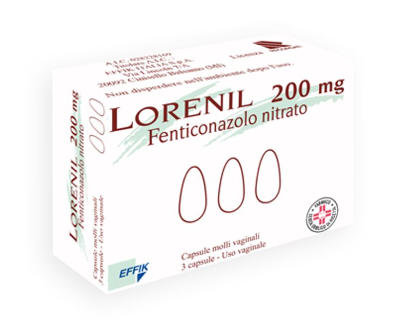 Lorenil 200mg 3 capsule molli vaginali-1