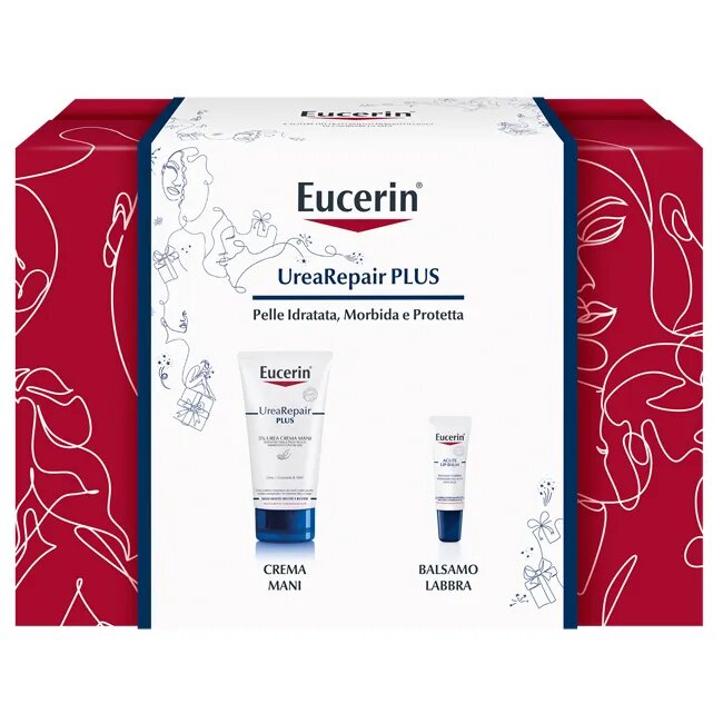 Eucerin Cofanetto UreaRepair Plus Crema Mani 75ml + Balsamo Labbra 10ml-2