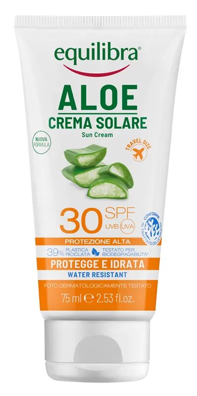 Equilibra Aloe Crema Solare Protettiva/Idratante 75ml SPF30-2